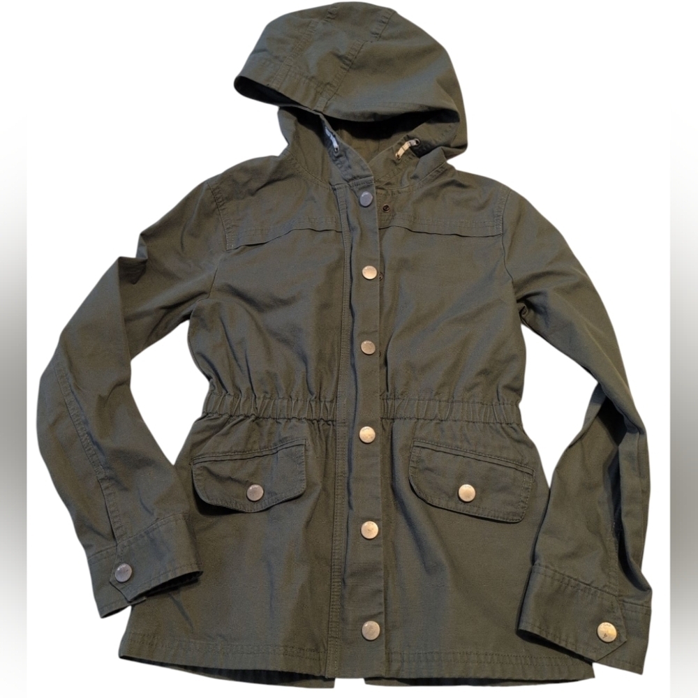 2/$20 Gap Olive Green Hooded Jacket Size XL